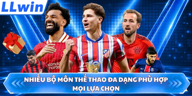 Nhiều bộ môn thể thao đa dạng phù hợp mọi lựa chọn